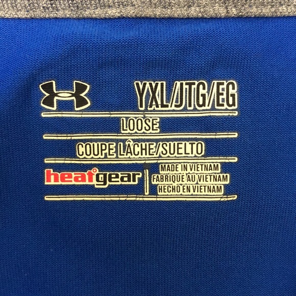 Under Armour Youth XL Loose Fit 1/2 Zip Pullover - Picture 5 of 6